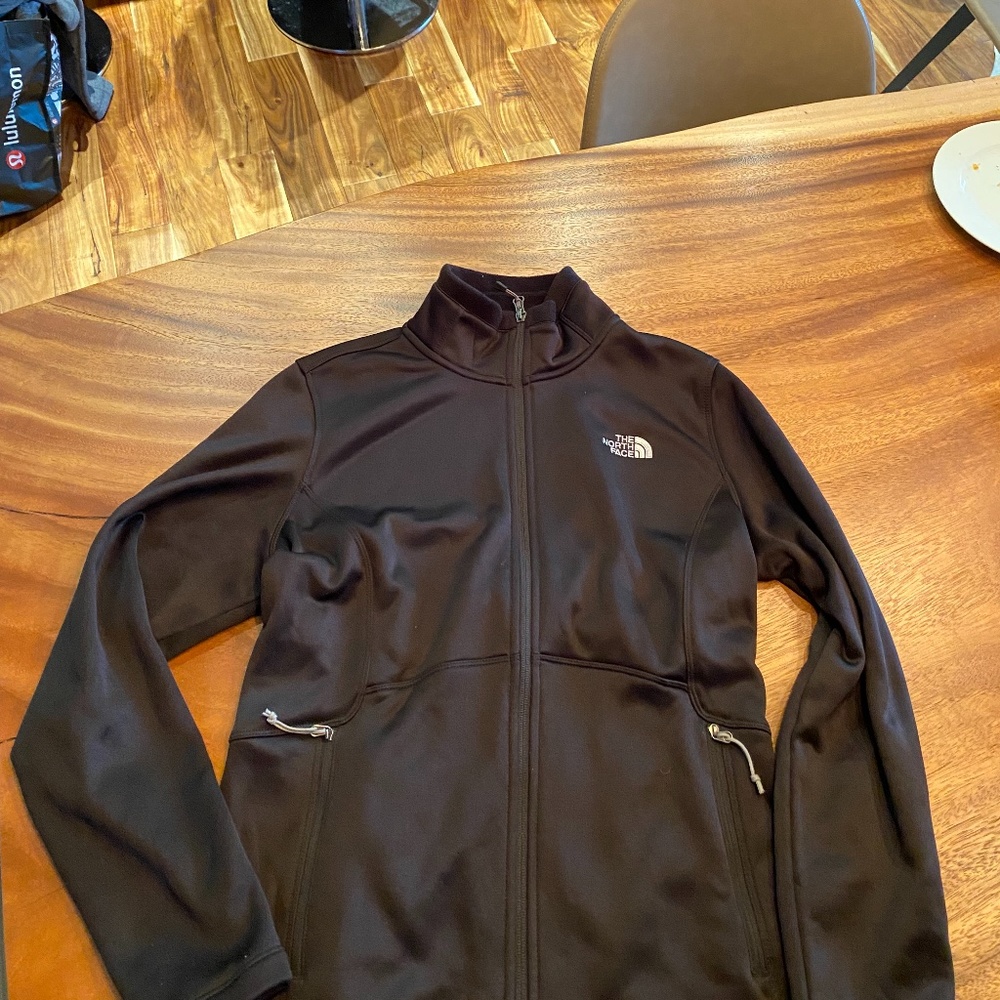 The North Face Black Zip Up Fleece